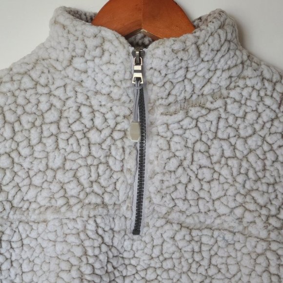 Stoic 1/4-Zip Cozy Fleece Pullover Boys‎ Ivory - Picture 6 of 8